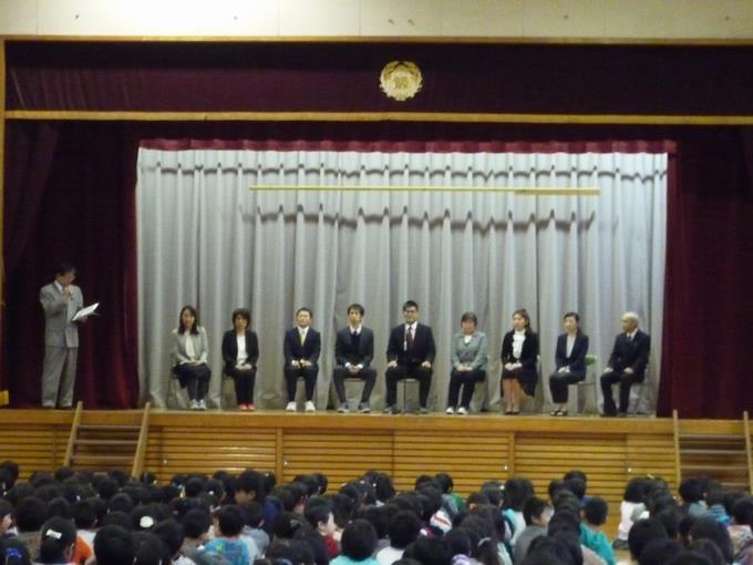 新しく来られた先生方