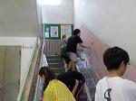 階段も少しできました