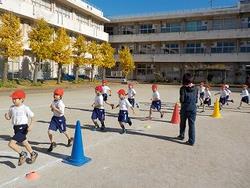 1年男子の快走