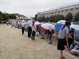 整列の様子