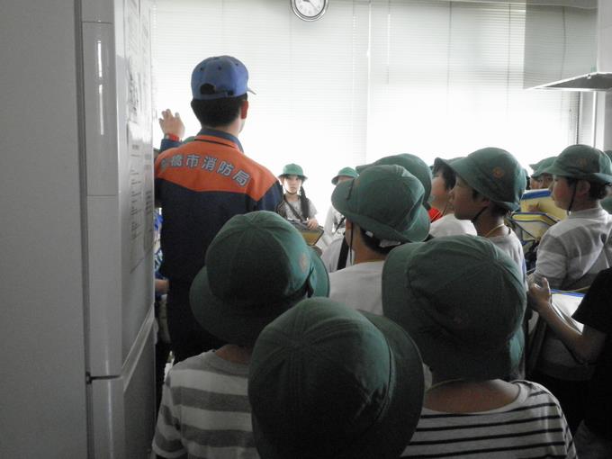 消防署見学2