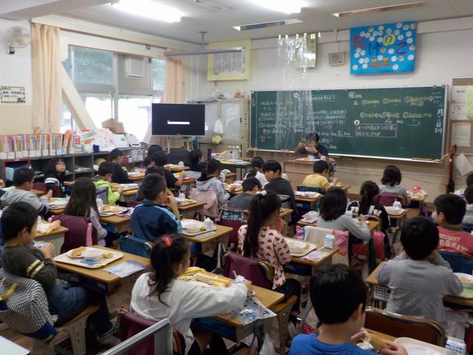 集中している3年生