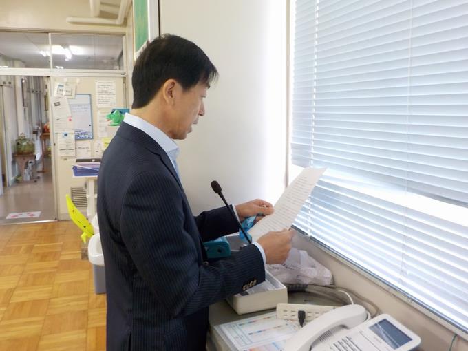 校長先生の話