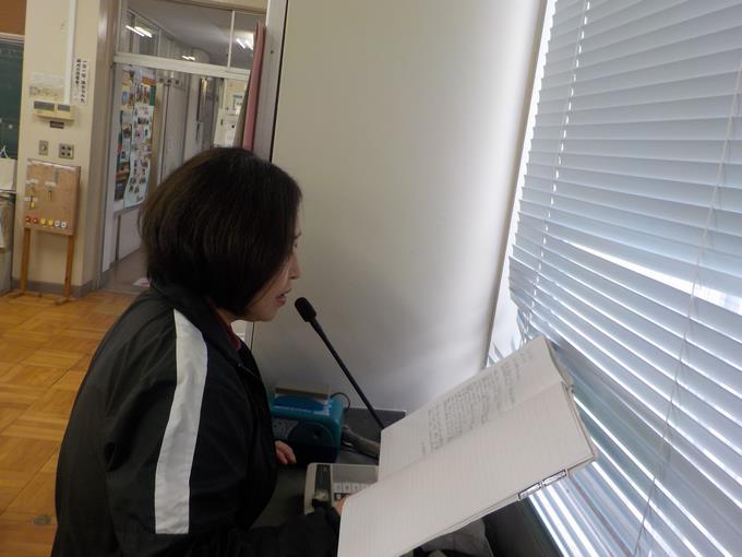 お話をする柴原先生