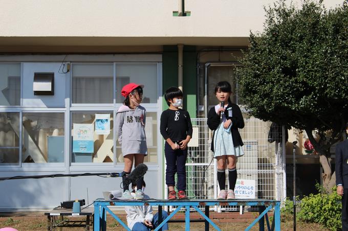 学年代表の話