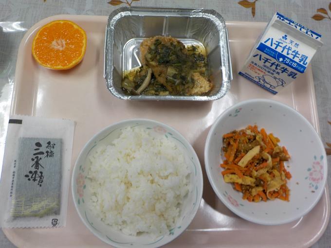 今日の給食