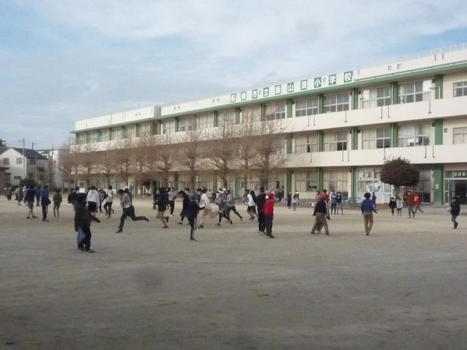 校庭の様子