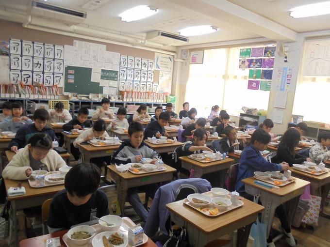 3年2組の教室