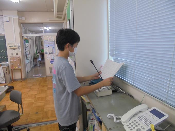 保健委員長のお話