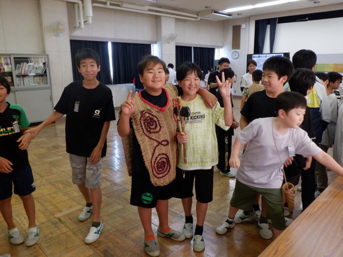 縄文人の生活にふれました！
