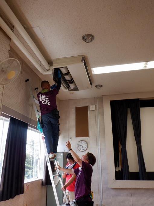 高い所も任せて！