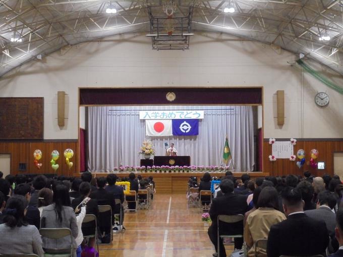 入学式の様子