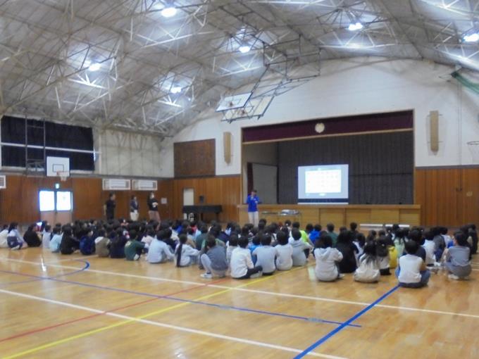 5年 学年集会の様子