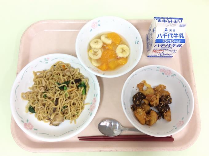 創立記念お祝い給食