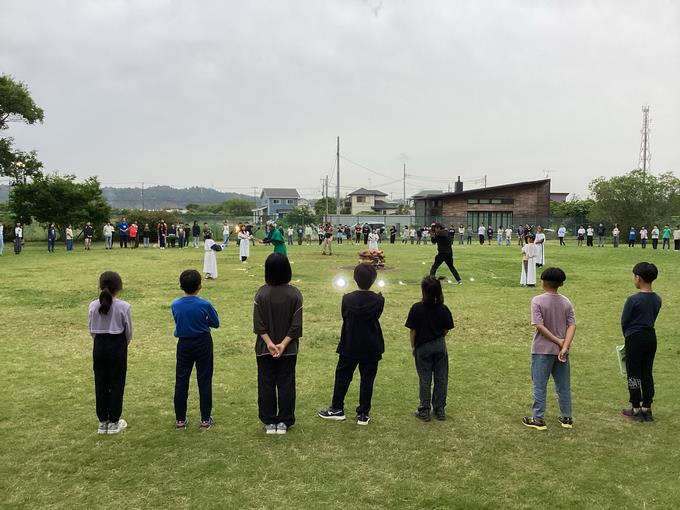 キャンプファイヤー