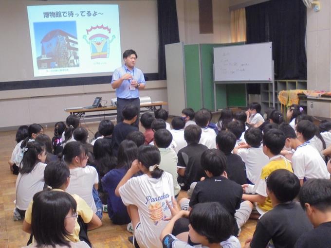 飛ノ台史跡出前授業1