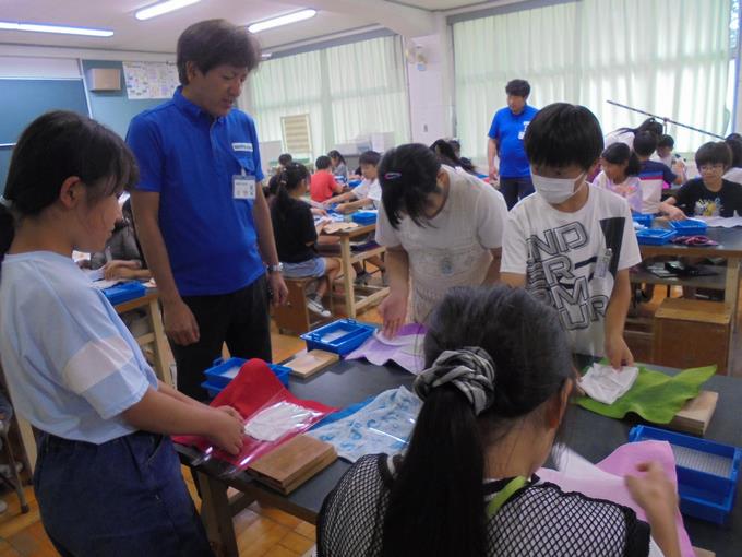 ４年エコはがき作り