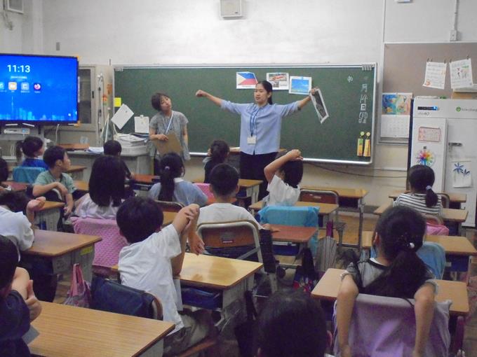 英語の授業の様子