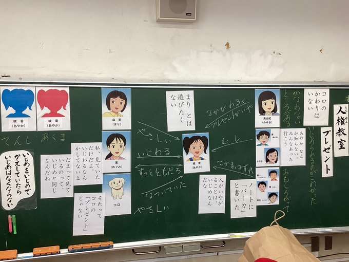 人権教室「プレゼント」