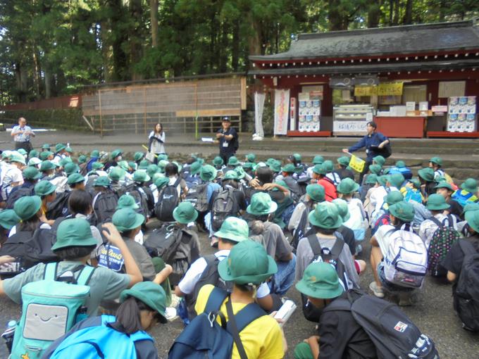 日光東照宮に到着