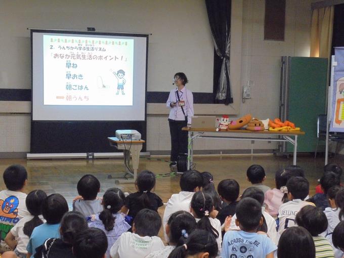 3年出前授業の様子