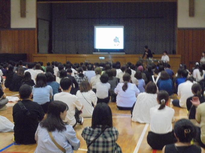 6年授業参観の様子