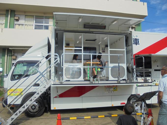 起震車体験