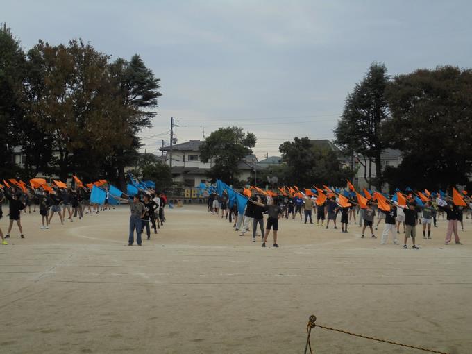 6年「はさま喝采～フラッグに想いを込めて～」