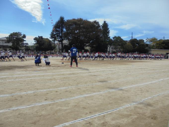 6年「全力で引け！Be ambitious！」