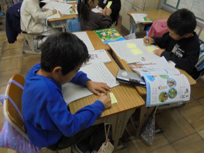 ２年生活科「町探検のまとめ」