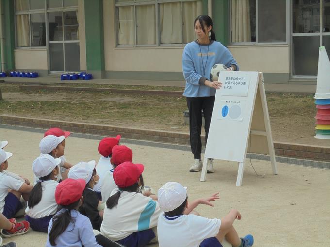 1年研究授業の様子