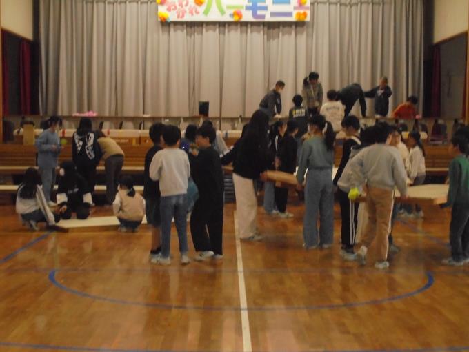 5年　おわかれハーモニーの舞台作り