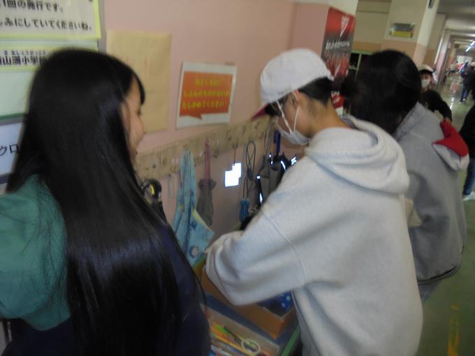 落とし物コーナーの整頓