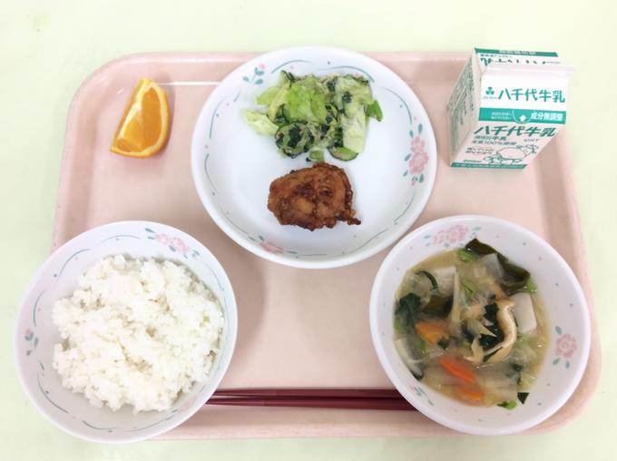 6年生考案「千葉県の食べ物献立」