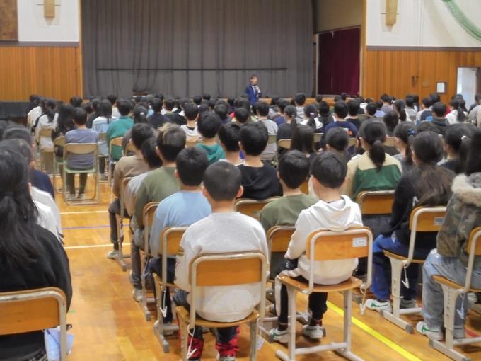 卒業式の練習開始②