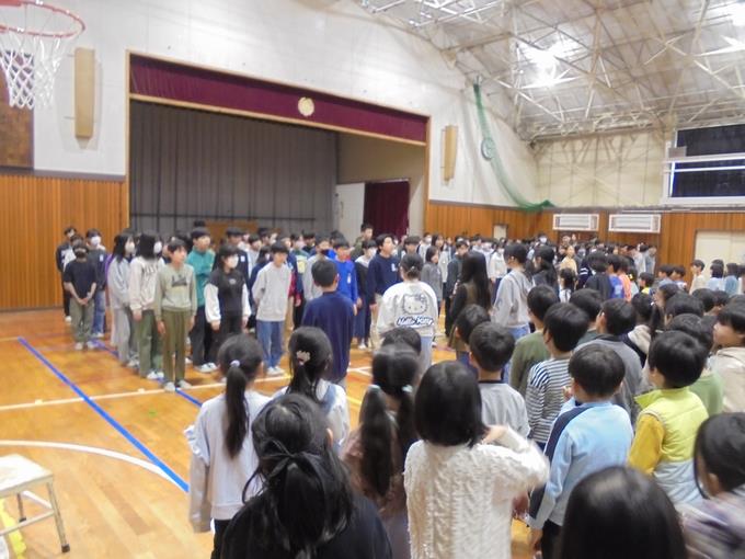 おわかれ式の様子①