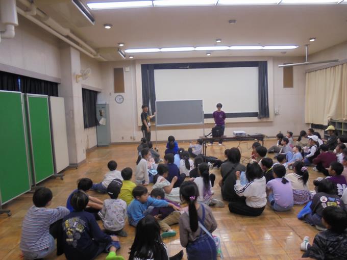 星空上映会（視聴覚室）