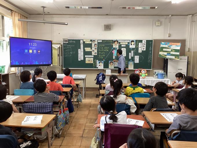 3年人権教室の様子１