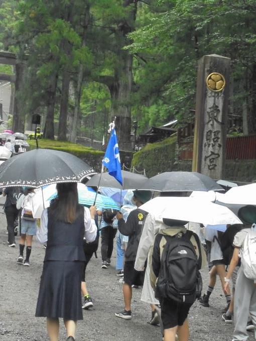 東照宮到着