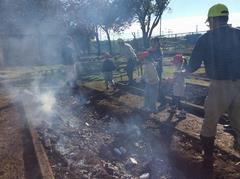 焼きいもが焼けました!
