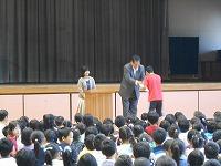 市民陸上100m 2位