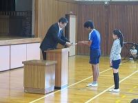 陸上大会表彰