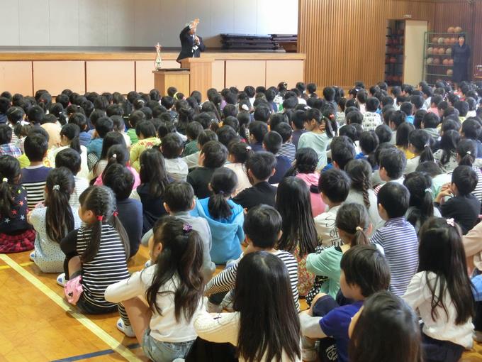 式の様子