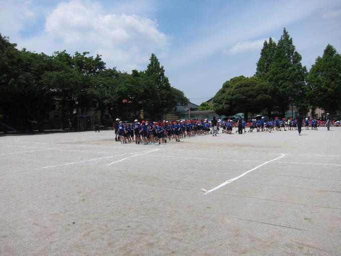 リレー選手入場