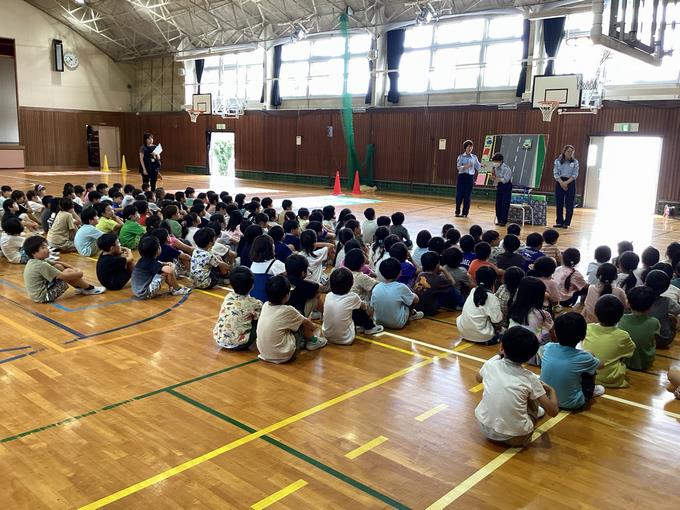 交通安全指導員の方のお話