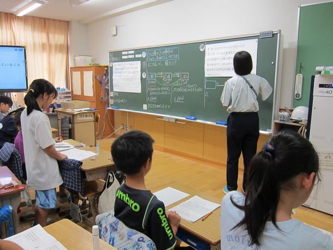 5年生の授業の様子