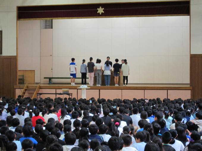 表彰の様子