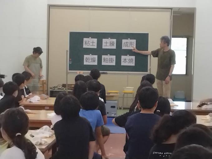 講師の先生の説明