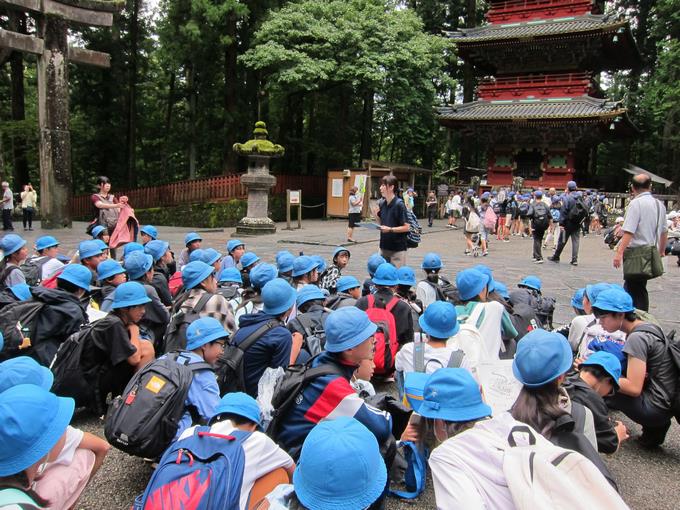 五重塔前集合