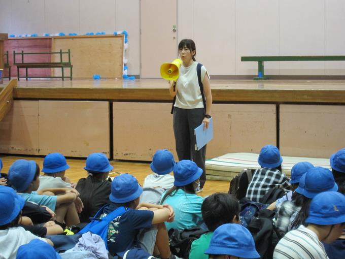 解散式　学年主任の話